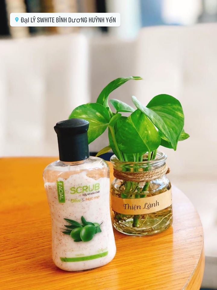 Muối Tẩy Tế Bào Chết Hạt Mơ Swhite Cho Mặt