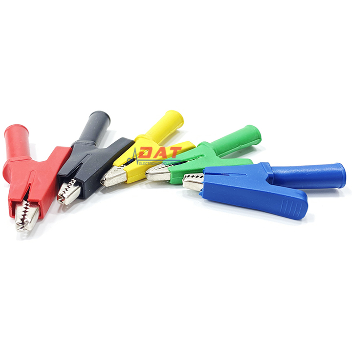 Kẹp cá sấu ra jack bắp chuối 4mm