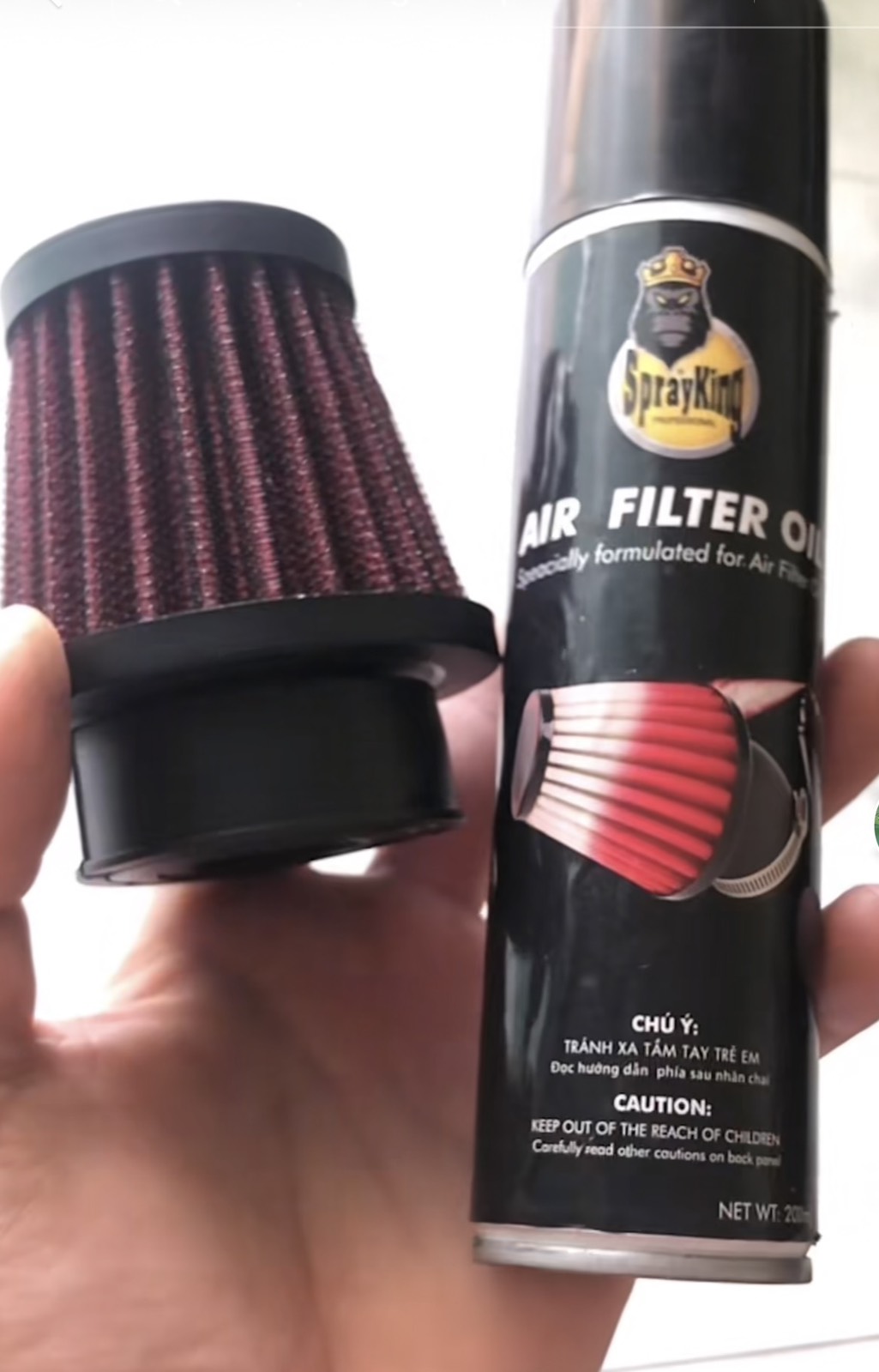 Tẩm dầu lọc gió Sprayking
