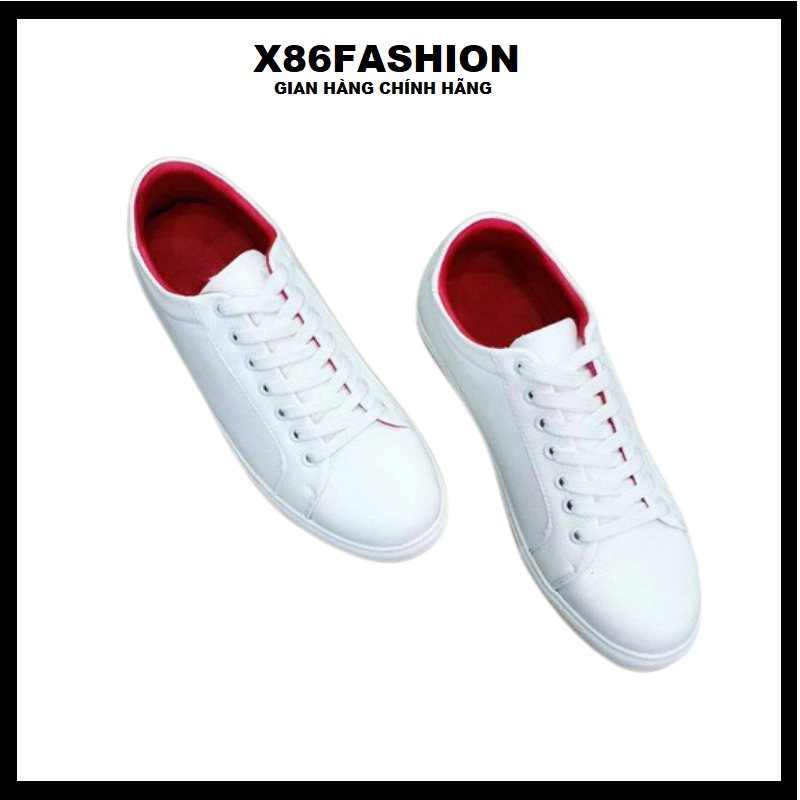 Giày bata nam màu trắng size 39 đên 43