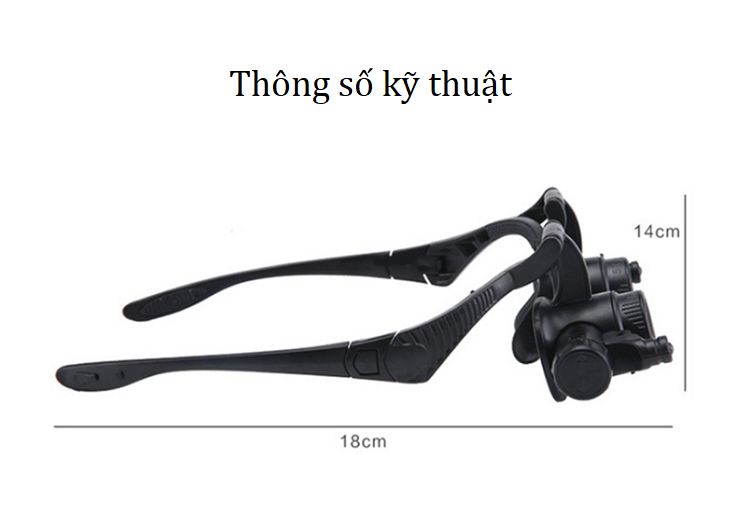 Kính lúp đeo mắt 8in1 9892G8KX