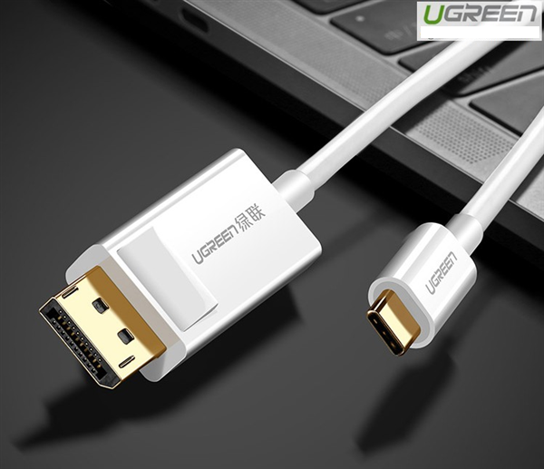 Cáp chuyển đổi USB Type C to Displayport dài 1,5m hỗ trợ 4K Ugreen 40420