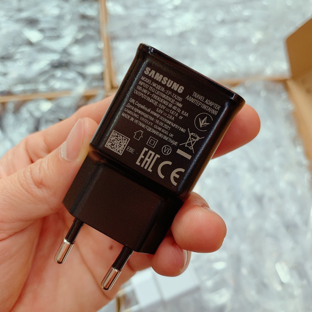 Cóc sạc nhanh samsung S10 hàng zin bóc máy BH 12 tháng