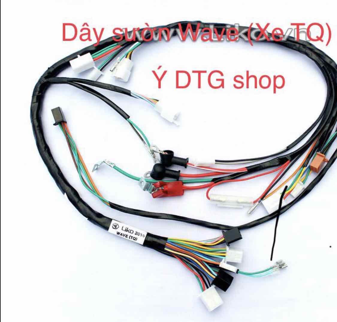 Dây Điện Sườn Xe Wave Tq - 1678