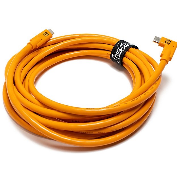 Dây cáp máy ảnh TetherPro Type-C to Type-C Right Angle dài 4,6 mét