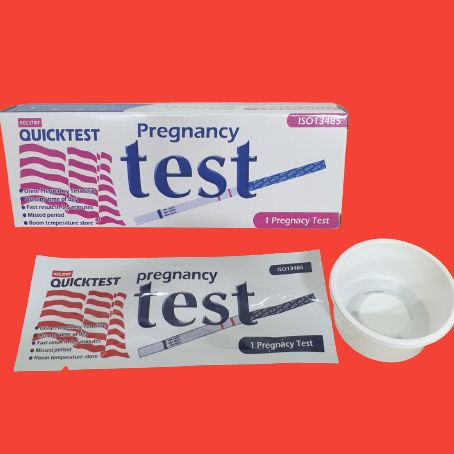 Bộ 10 Que Thử thai và canh trứng (5 thử thai và 5 canh trứng) Quicktest và LHtesttrip