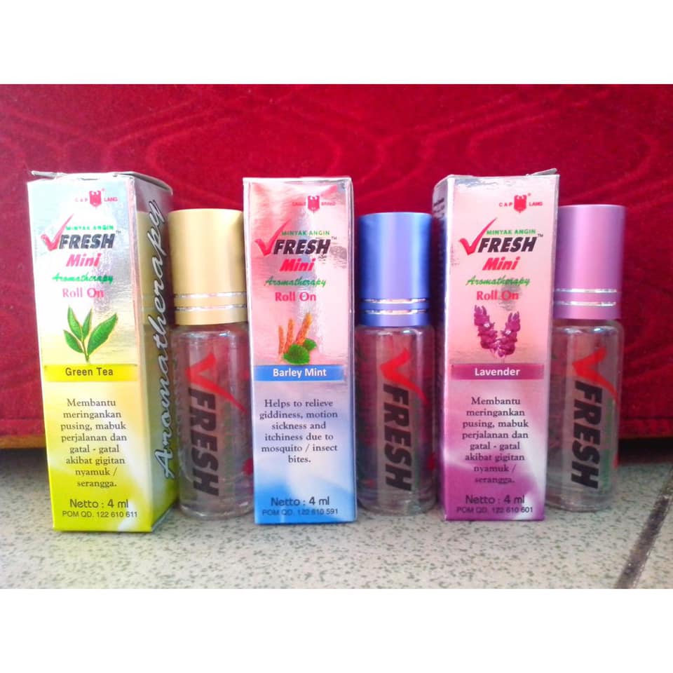 Dầu lăn thảo dược Vfresh Mini 4ml