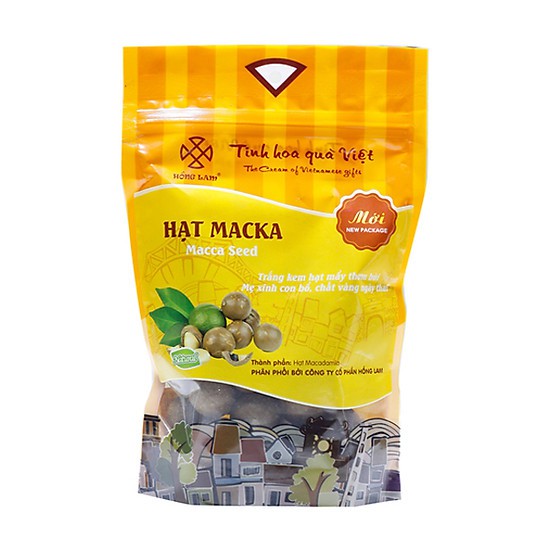 Hạt Macka (Macca) Rang Nứt Vỏ - Vị Bùi Thơm Ngon - 500gr