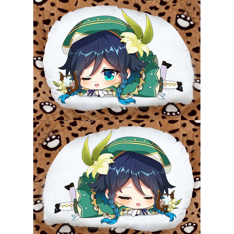 Gối ôm gối ngủ chibi anime game venti genshin impact
