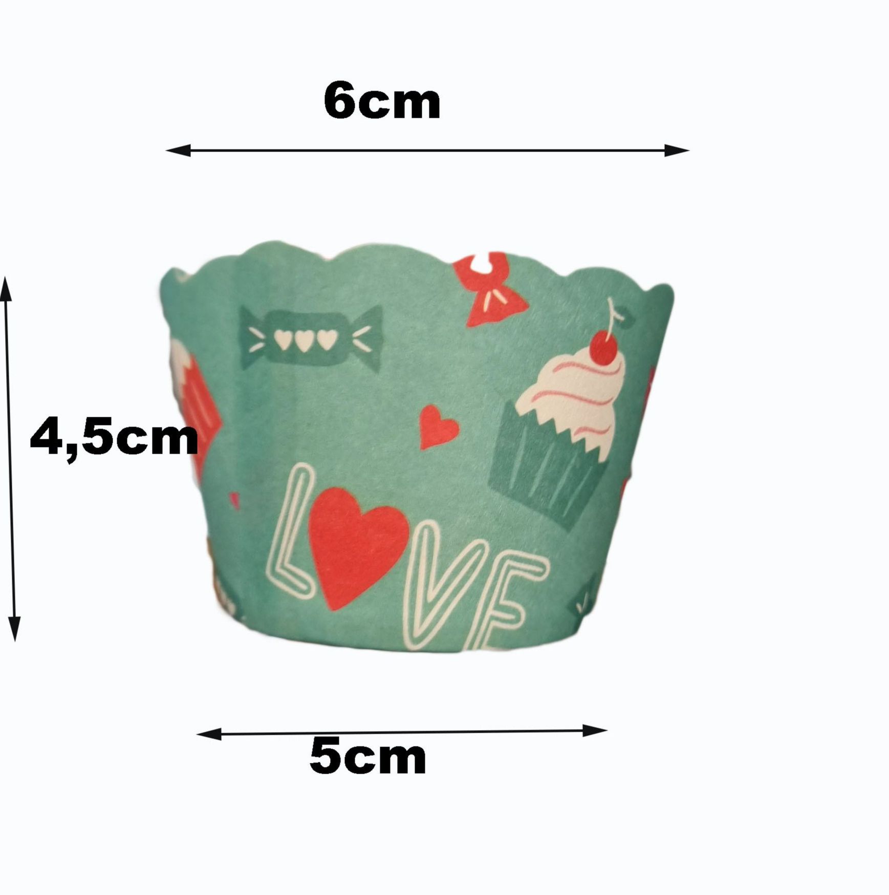 BỘ 50 LY CUPCAKE GIẤY NƯỚNG BÁNH LỚN- NHỎ( 2 SIZE)