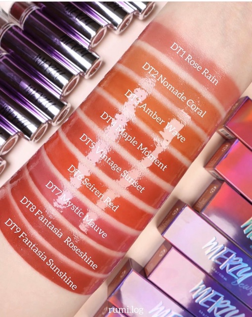SON TINT BÓNG MERZY AURORA DEWY TINT