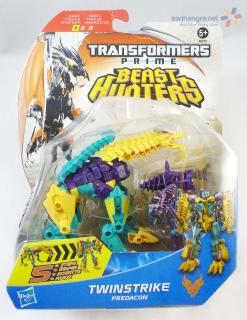 Đồ Chơi Robot Transformer Prime Biến Hình Twinstrike Predacon - Beast Hunters (Box) thumbnail