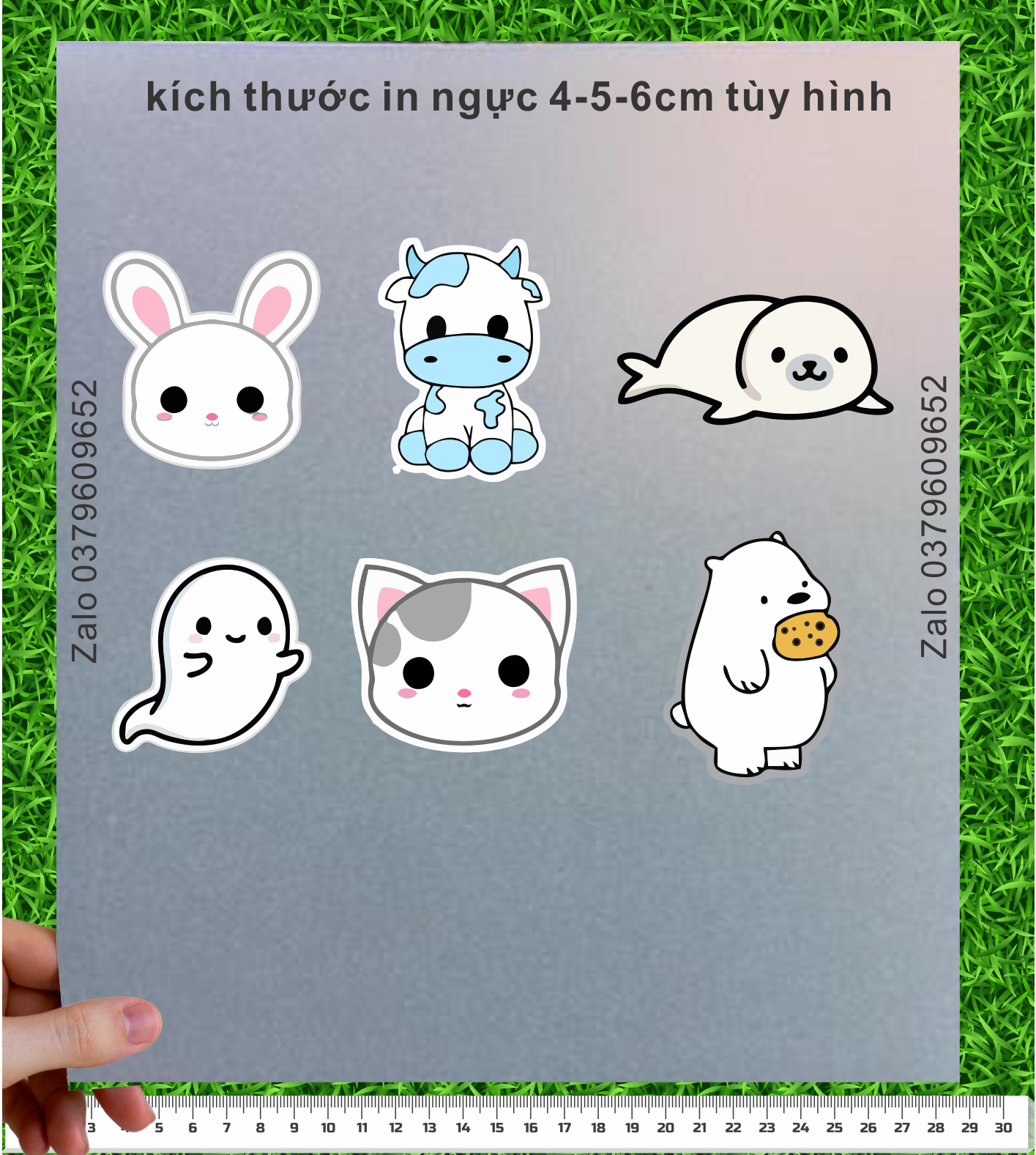 [Sticker ủi nhiệt ] Hình ủi các sticker đáng yêu chọn lọc post 4