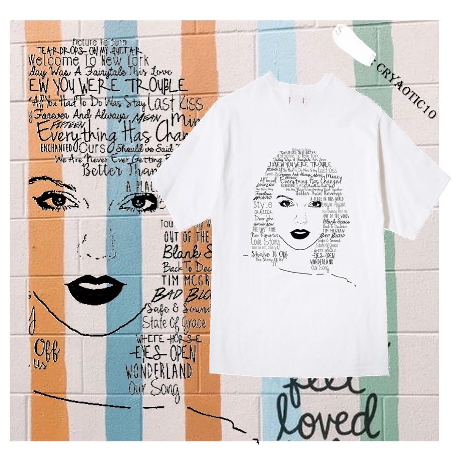 [Kèm hình thật] Áo tay lửng Taylor Swift Collection folklore unisex cryaotic10
