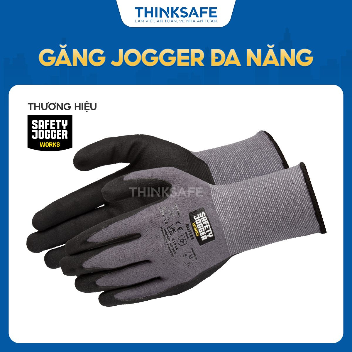 Gloves protective multi-purpose jogger Allflex elasticity extremely flexible gloves operation mechanical key the use of real hand dedicated for engineering, mechanical-protective thinksafe