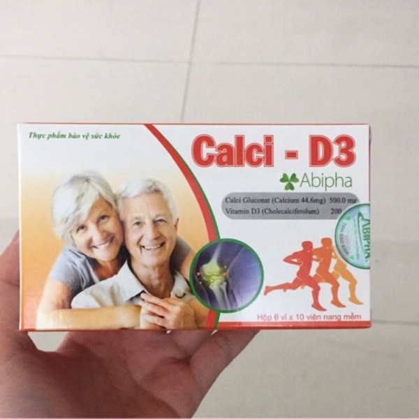 Calci D3 bổ sung Canxi, Vitamin D giúp tăng cường phát triển xương, răng cho trẻ em, thanh thiếu niên