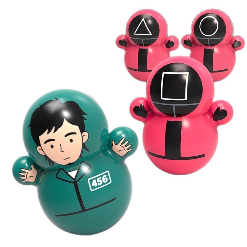 [HCM]Đồ chơi lật đật mini dễ thương cho bé -Lật Đật Mini Squid Game-[CN10 Store]
