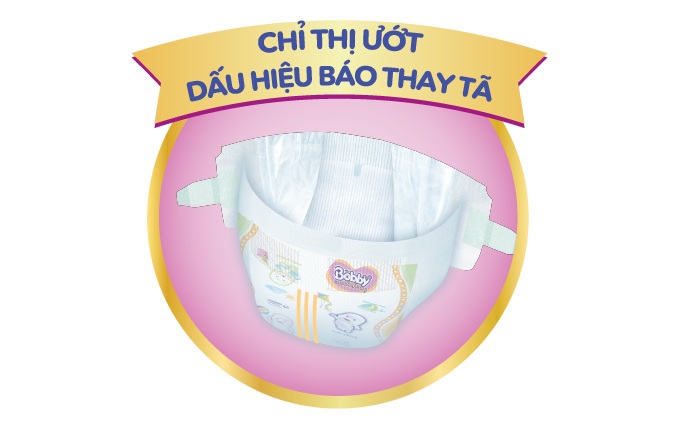Tã Dán Bobby Siêu Thấm Khô Thoáng Gói Đại Size S56