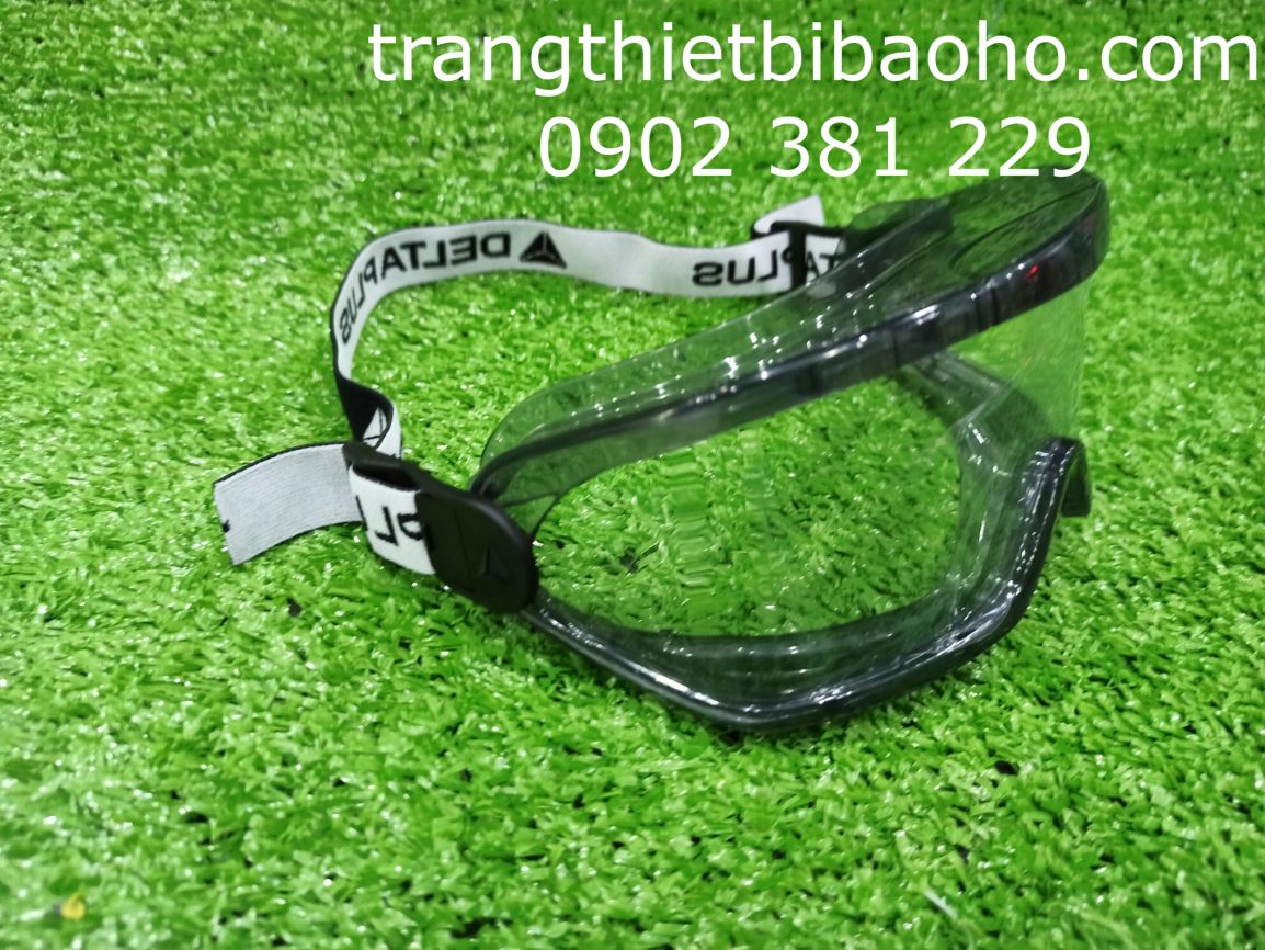 Kính chống hóa chất Deltaplus Galeras Clear dẻo trong - hàng sẵn