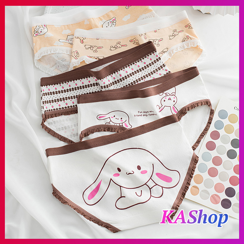 Quần lót cotton tông trà sữa Ngọc Thố du kí siêu xinh - KAShop