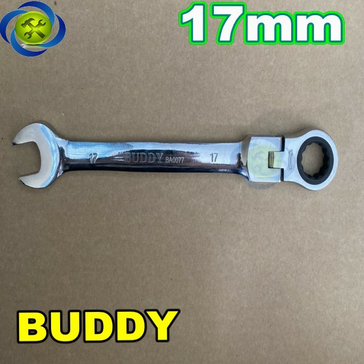 [HCM]Cờ lê tự động gật gù 17mm Buddy BA0077-1