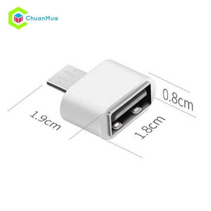 Cáp USB OTG MINI USB TO USB TYPE C TO USB