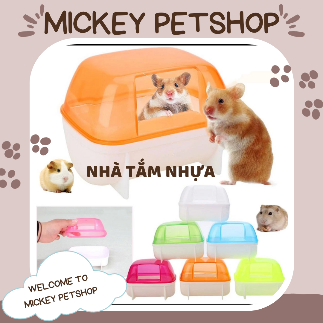 Nhà tắm nhựa cho Hamster