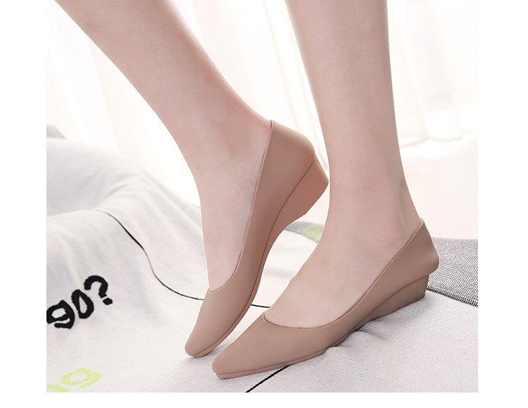 [HCM]Giày búp bê nhựa đế cao mẫu mới