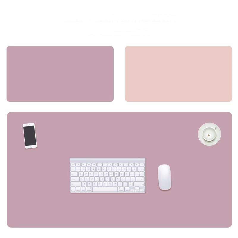 Miếng Lót Chuột Da Pu (Mouse Pad) 260x210mm 2 Mặt 2 Màu