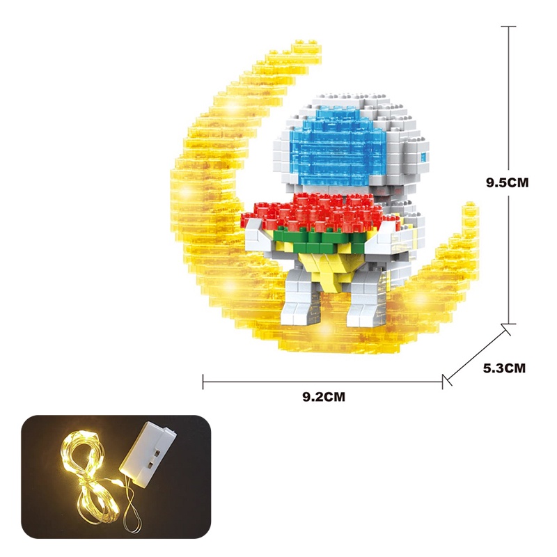Bộ Đồ Chơi Lắp Ráp Mô Hình Phi Hành Gia Dễ Thương Cho Bé not lego SPACE BRICKS