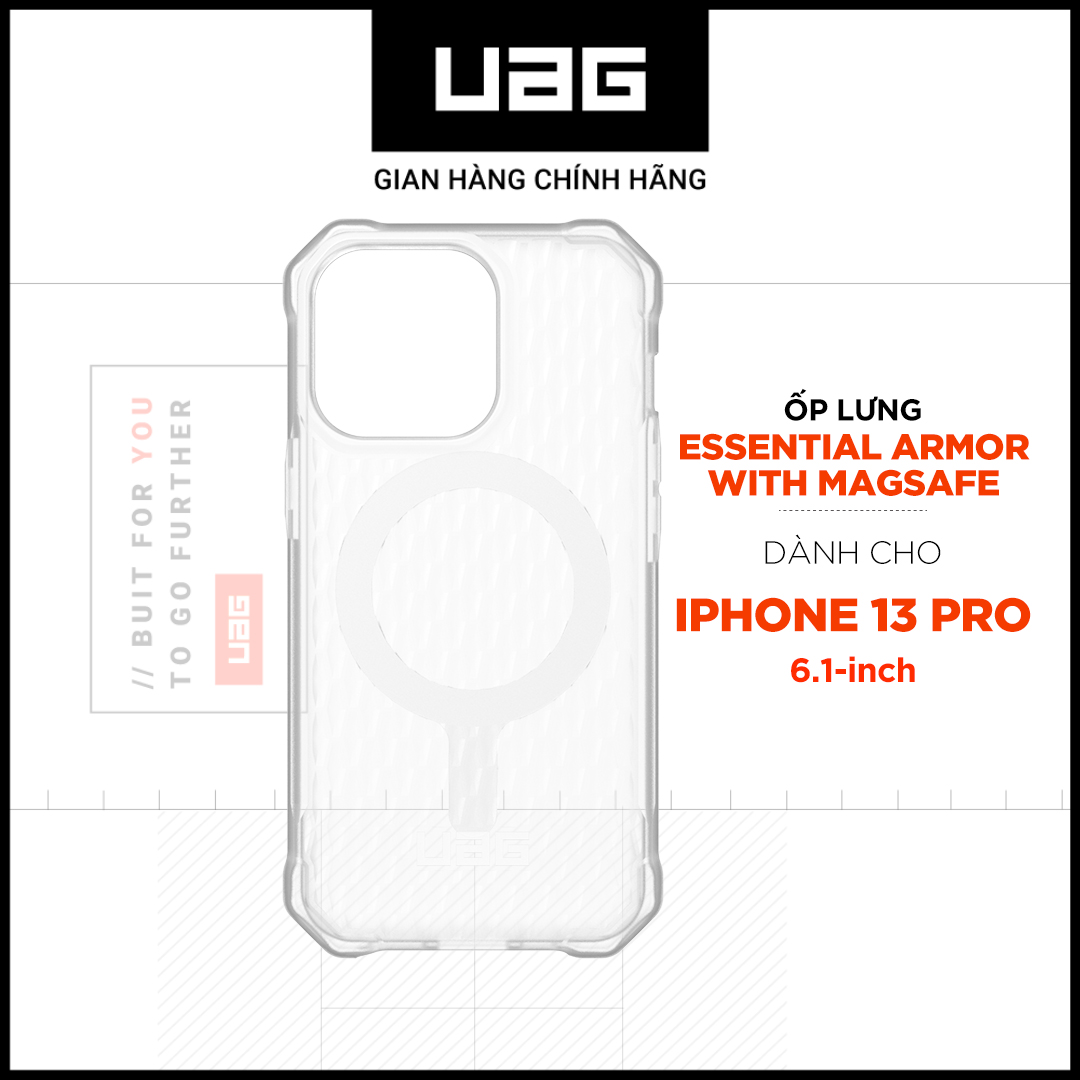 Ốp lưng UAG Essential Armor w MagSafe cho iPhone 13 Pro [6.1 inch]