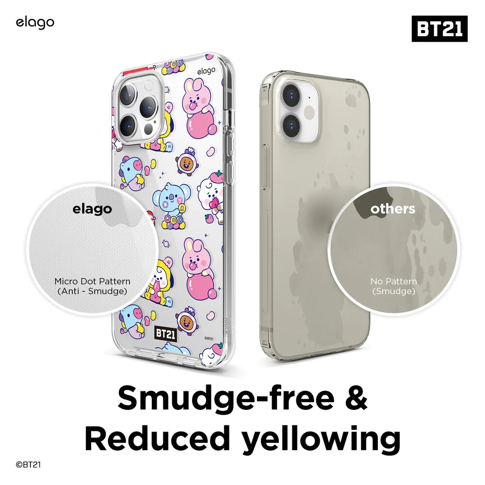 Ốp iPhone 12 6.1 inch Elago LINE FRIENDS Collaboration BT21
