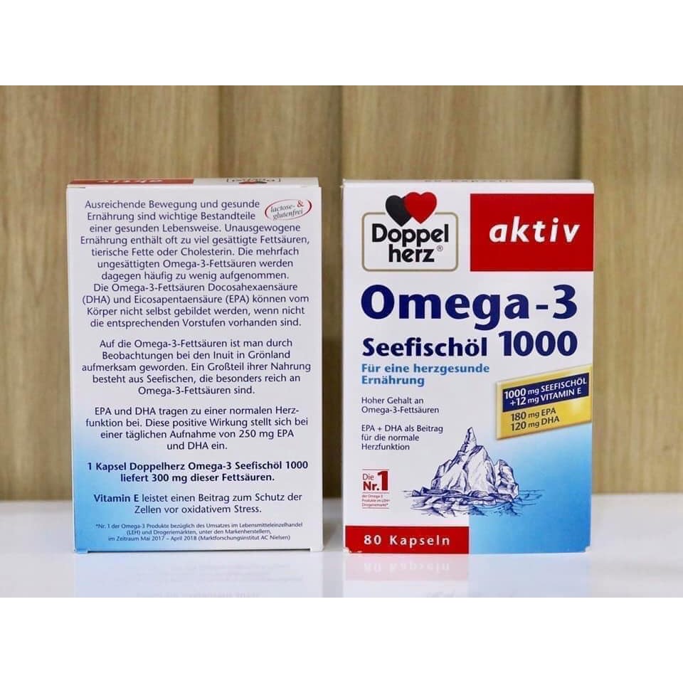 Bill kèm ome seefischol 1000 hàng Đức