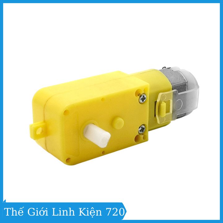 Động cơ giảm tốc vàng 3v-9v chế xe mô hình