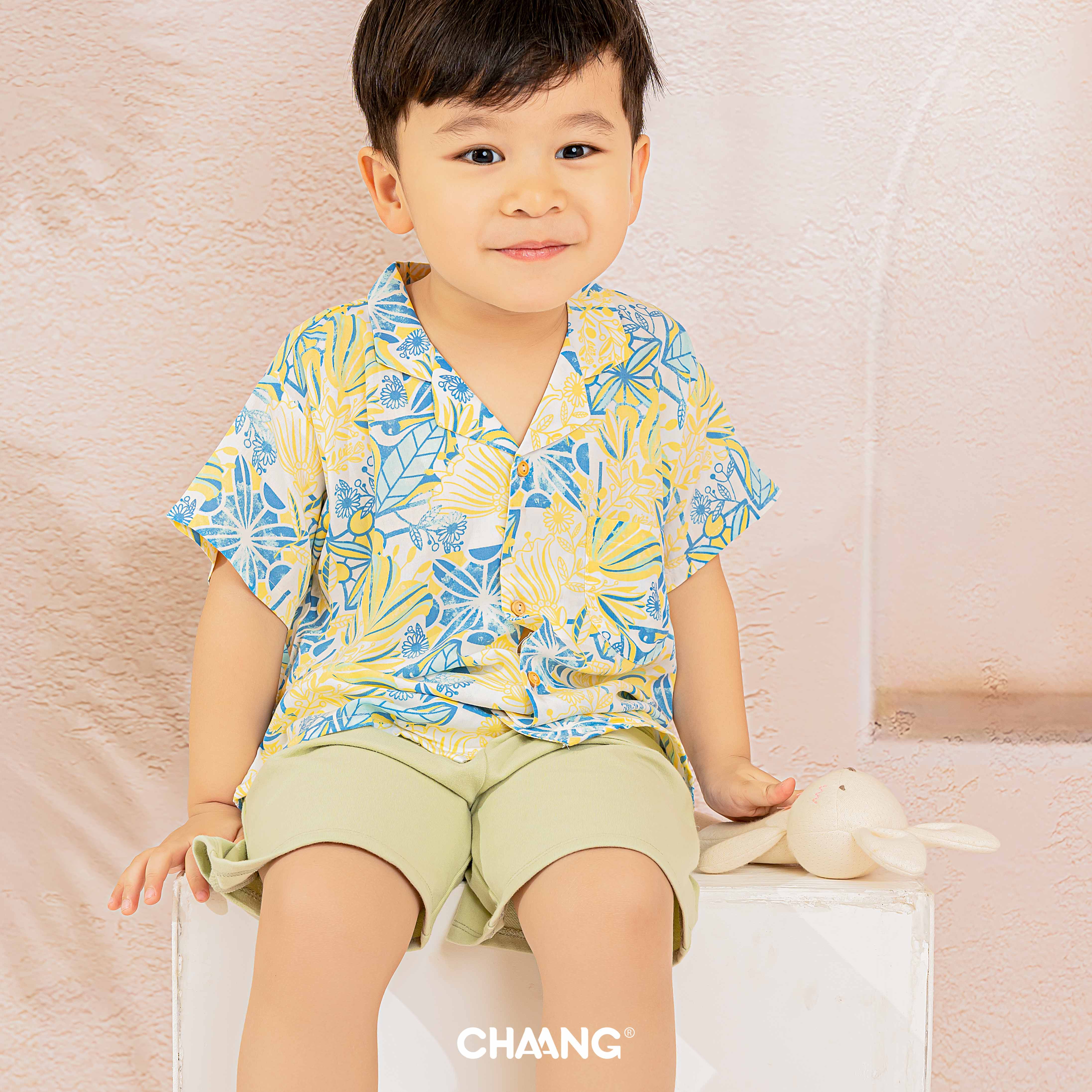 [CHAANG] Quấn short túi trước bé trai Pool Chaang