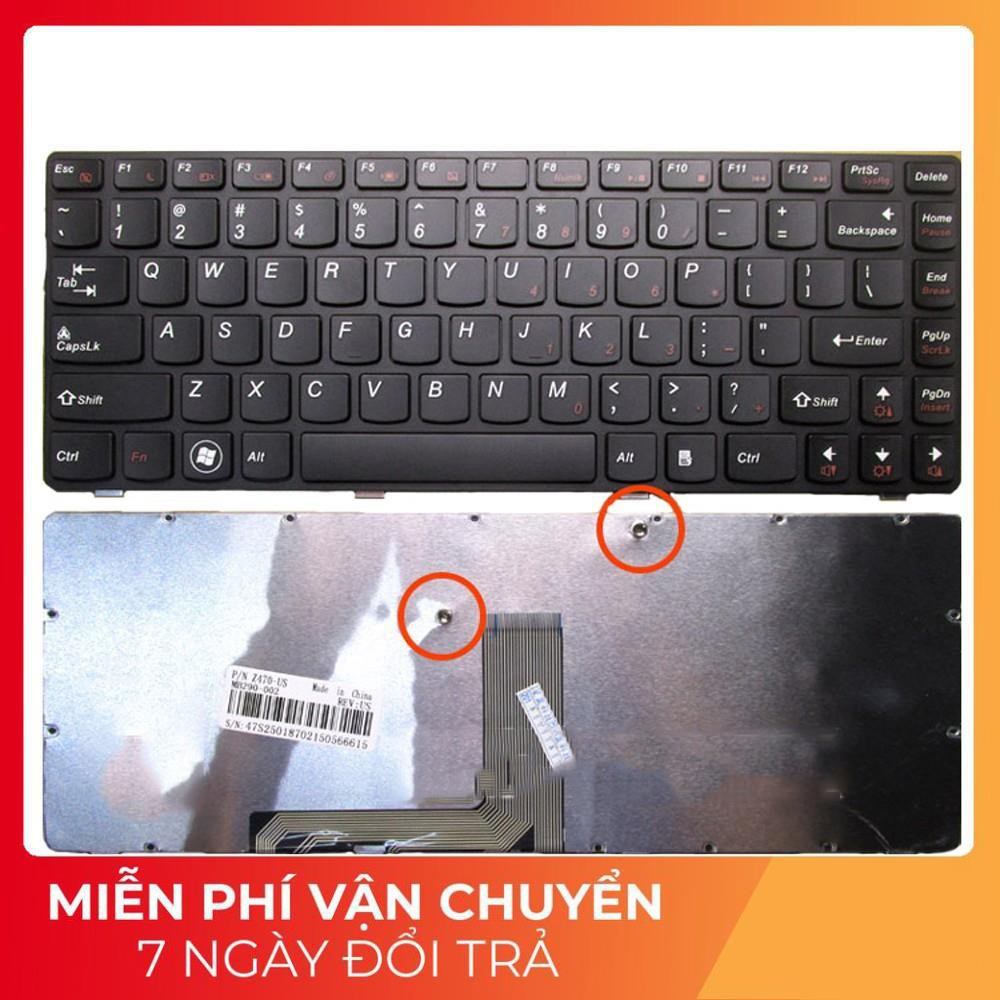 Bàn phím laptop lenovo z470 z370