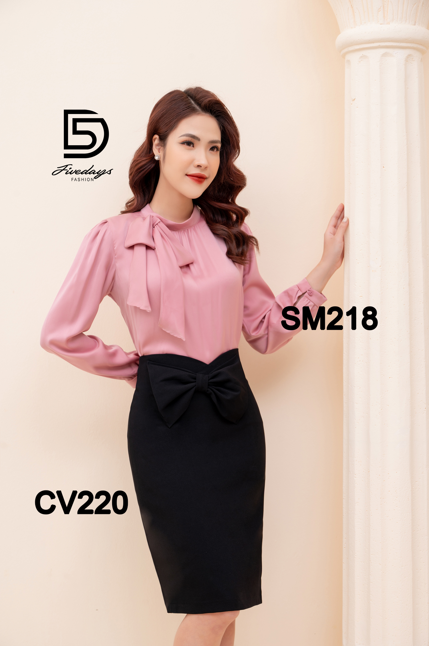 Áo Sơ mi ngọc trai FIVEDAYS