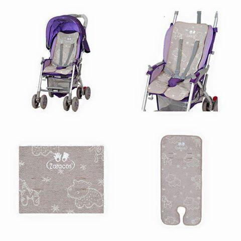 [HCM]Chiếu Đệm Lót Xe Đẩy Zaracos 0116 - Cream