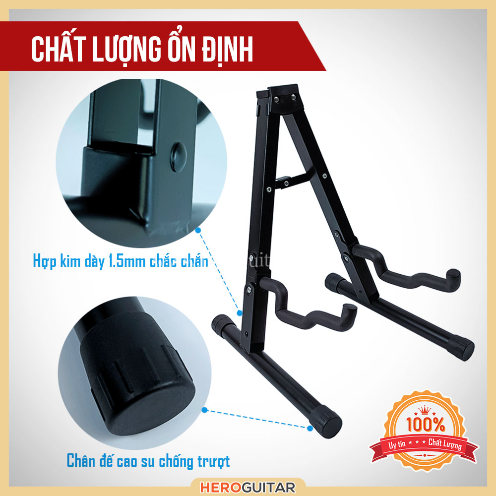 Chân để đàn Guitar [gấp siêu gọn nhẹ] - Chân đàn Guitar chữ A