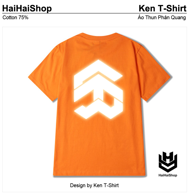 [HCM]Áo Thun Phản Quang 5TheWay Áo Thun Cotton 75% Áo From Rộng Ao Thun Unisex Áo Thun Đẹp HaiHaiShop Áo Phông Nam Ken T-Shirt ATPQ07
