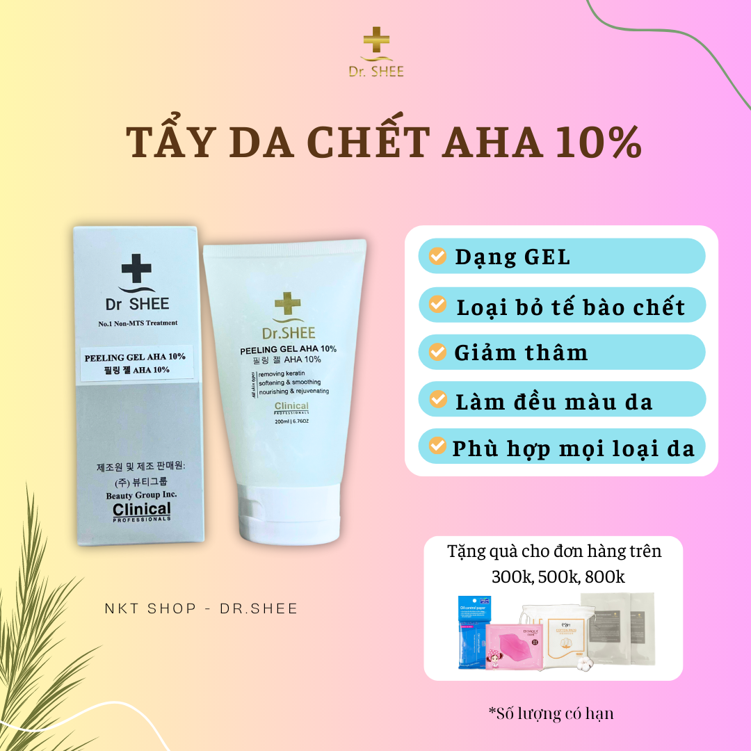 TẨY TẾ BÀO CHẾT AHA DRSHEE