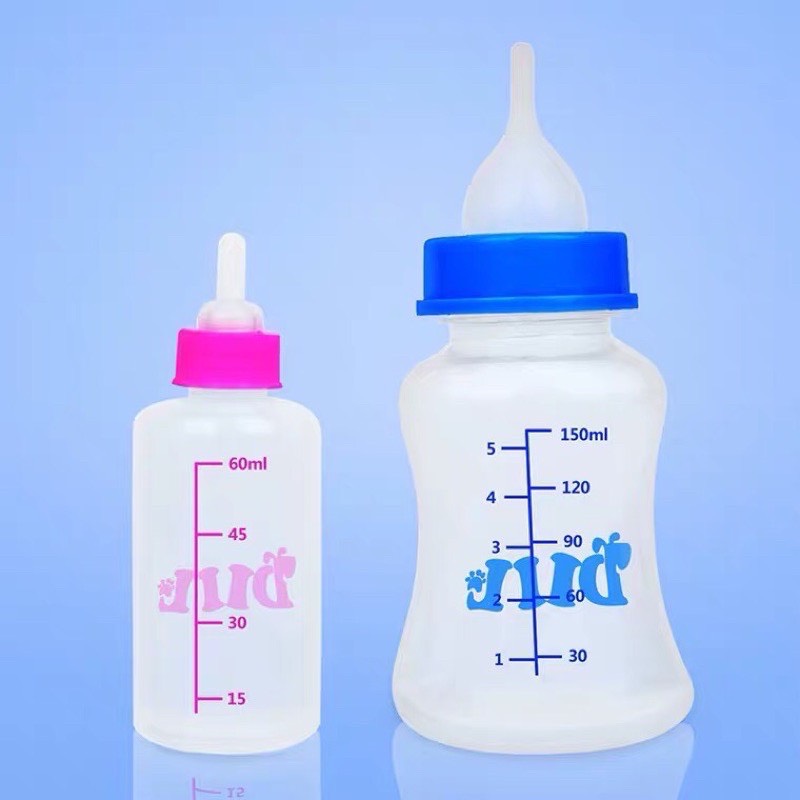 Bình sữa sơ sinh cho chó mèo con