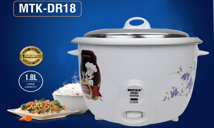 Nồi cơm điện Matika MTK-DR18