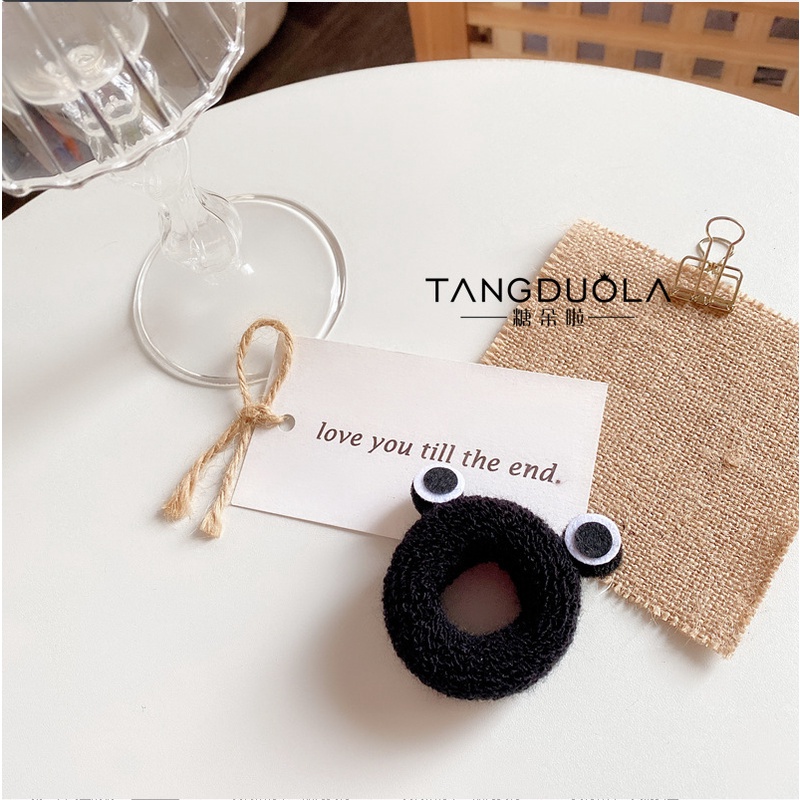 CỘT TÓC MẮT ẾCH CUTE