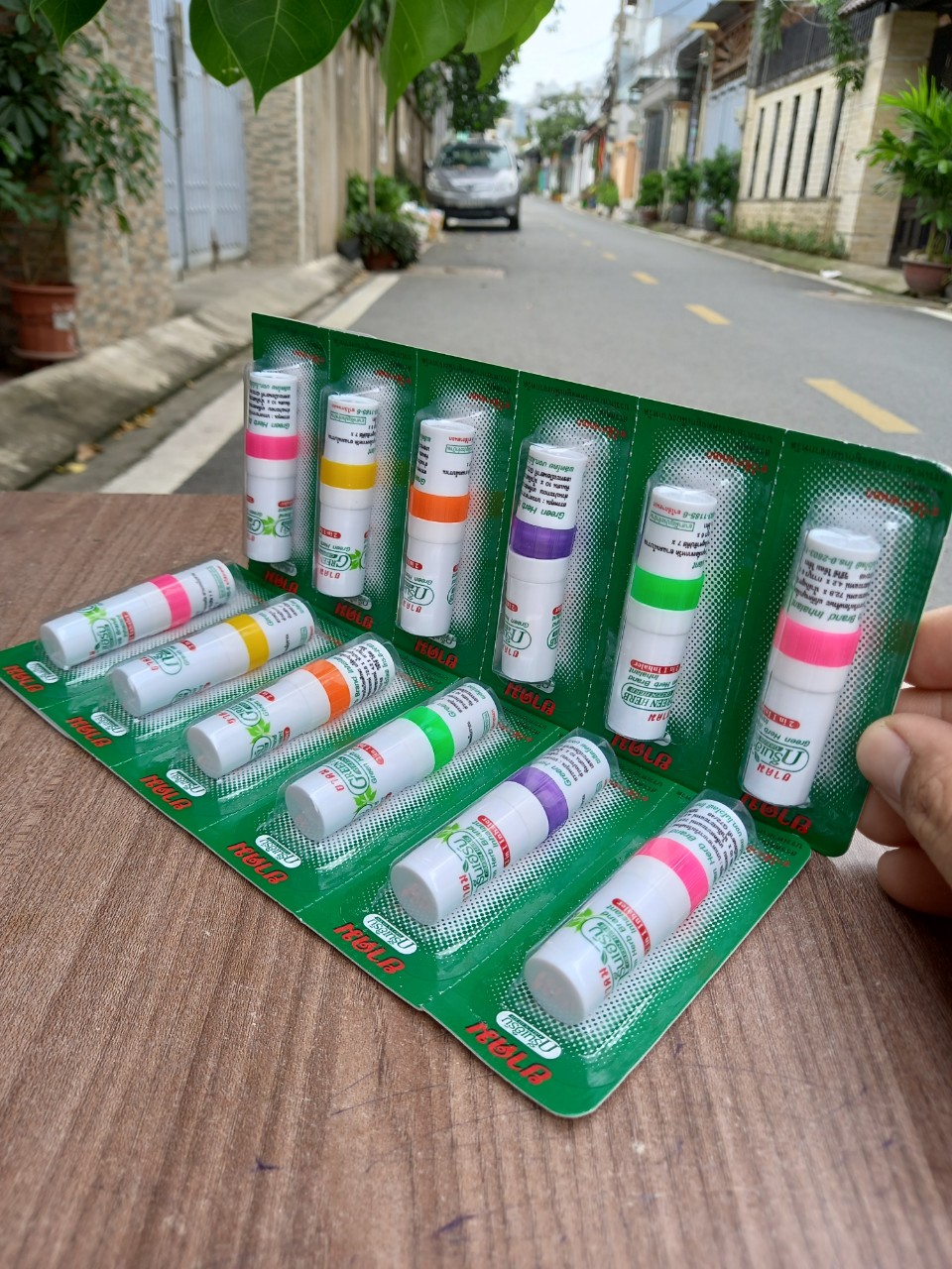 Ống hít mũi Poy Sian (D/6ống)