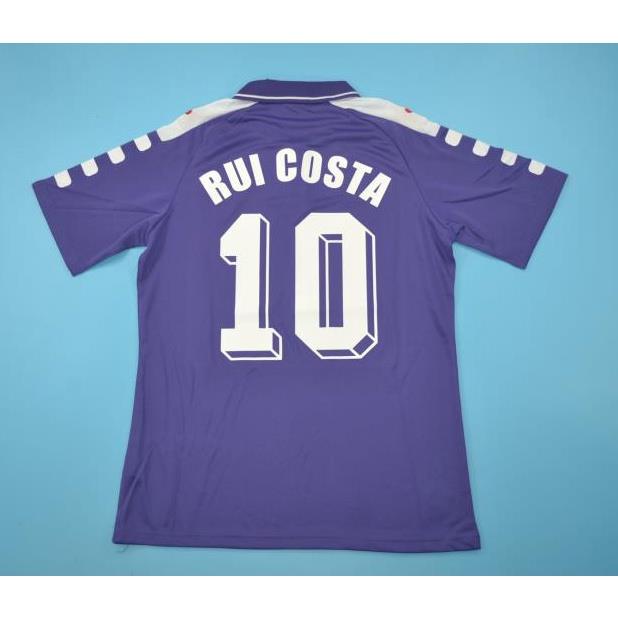 1998 /1999 Fiorentina Home Football Retro Jersey Men Fans Batistuta Edmundo