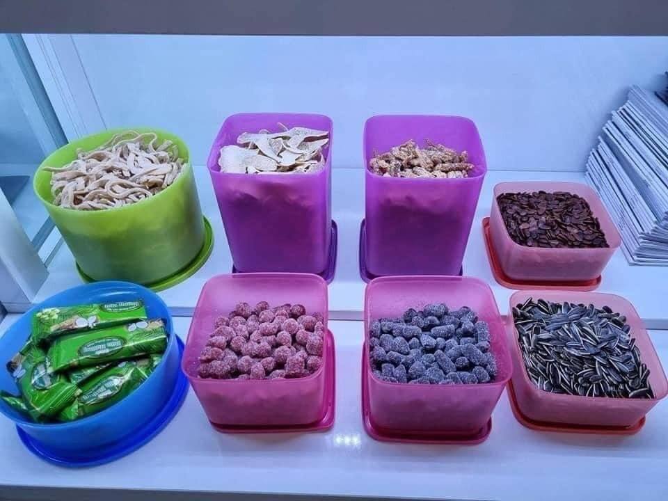 Bộ hộp trữ mát Tupperware Magic set 8