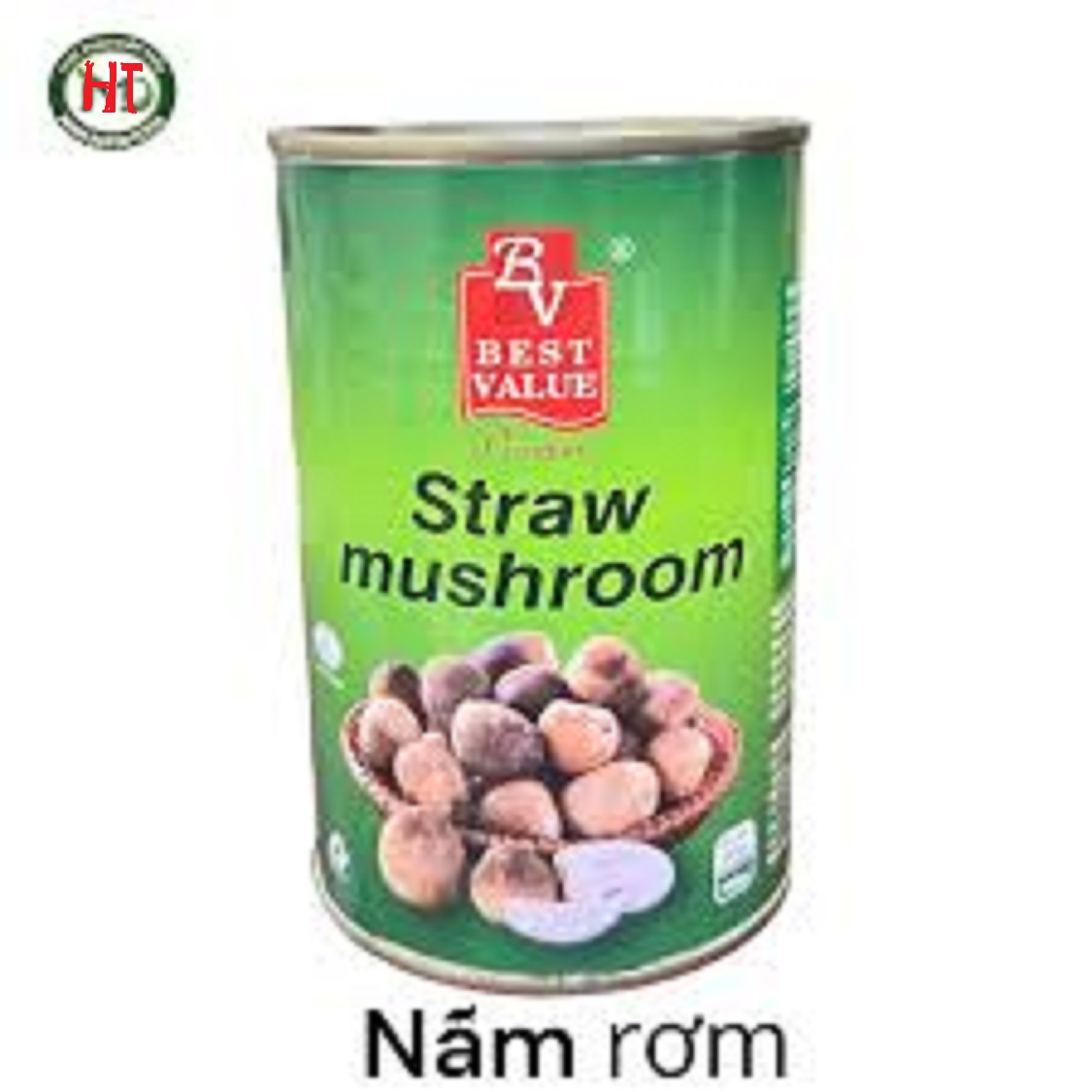 Nấm rơm đóng hộp, nấm rơm đen 425g
