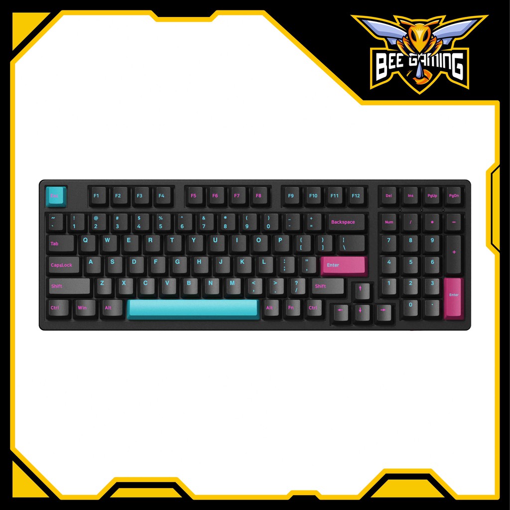 Bàn Phím Cơ Layout 40 | Top bán chạy Lazada Shopee Sendo Tiki 28 Bàn phím cơ AKKO 3098 Midnight R2 - Tặng kèm 40 keycap | bảo hành 12 t