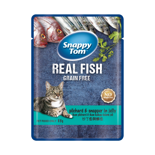 85g - pate cho mèo snappy tom gói - 85g